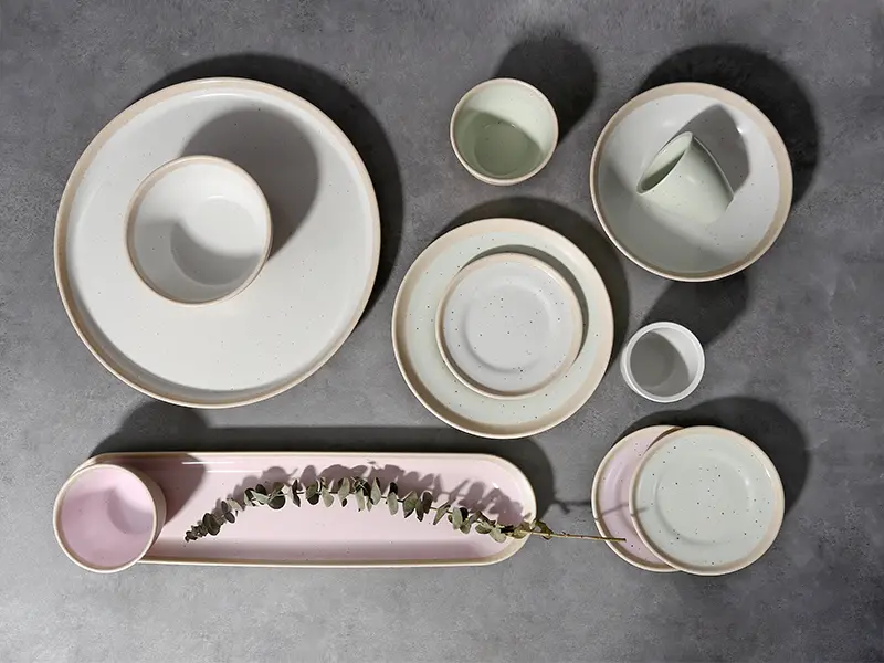 Raw Collection Melamine Dinner Set