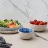 Ice Blue Collection Melamine Dinner Set