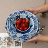 Ice Blue Collection Melamine Dinner Set