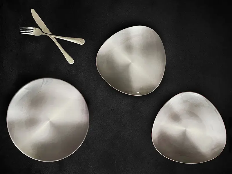 Metal Collection Melamine Dinner Set