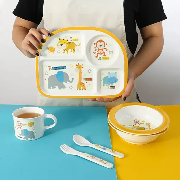 Thousand Perfection Animals Carnival Collection Melamine Kidsware（12 pieces）