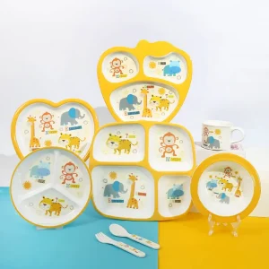 Thousand Perfection Animals Carnival Collection Melamine Kidsware（12 pieces）