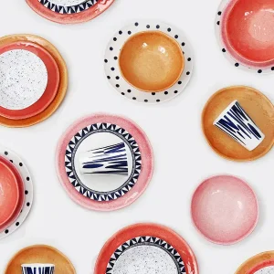 Geneva Collection Melamine Dinner Set