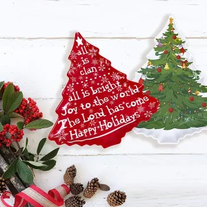 TP Melamine Christmas Collection（Tree Shaped Plate）