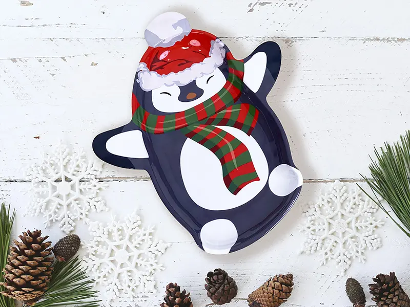 TP Melamine Christmas Collection（Shaped Plate）
