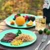 TP Farmhouse Collection Melamine 10.5" Round Plate