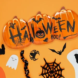 TP Halloween Collection Melamine Pumpkin Plate