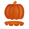 TP Halloween Collection Melamine Pumpkin Plate