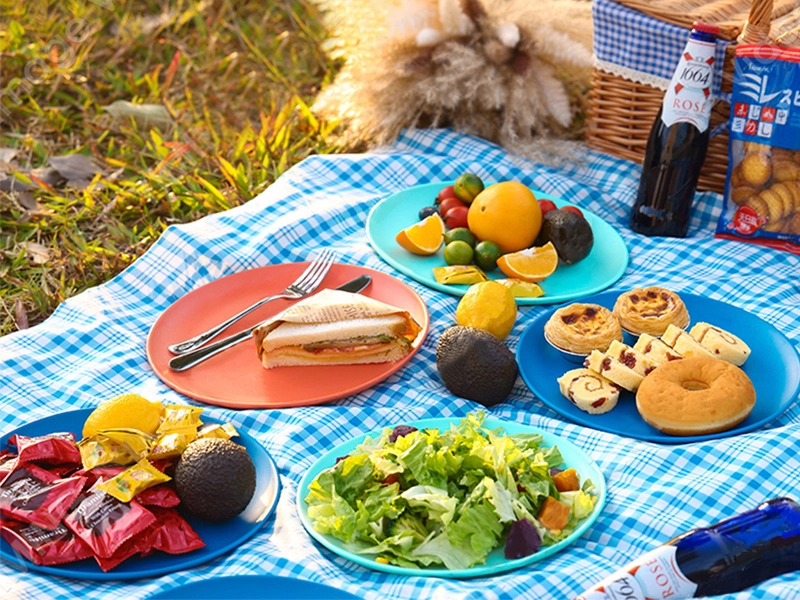 melamine salad plates