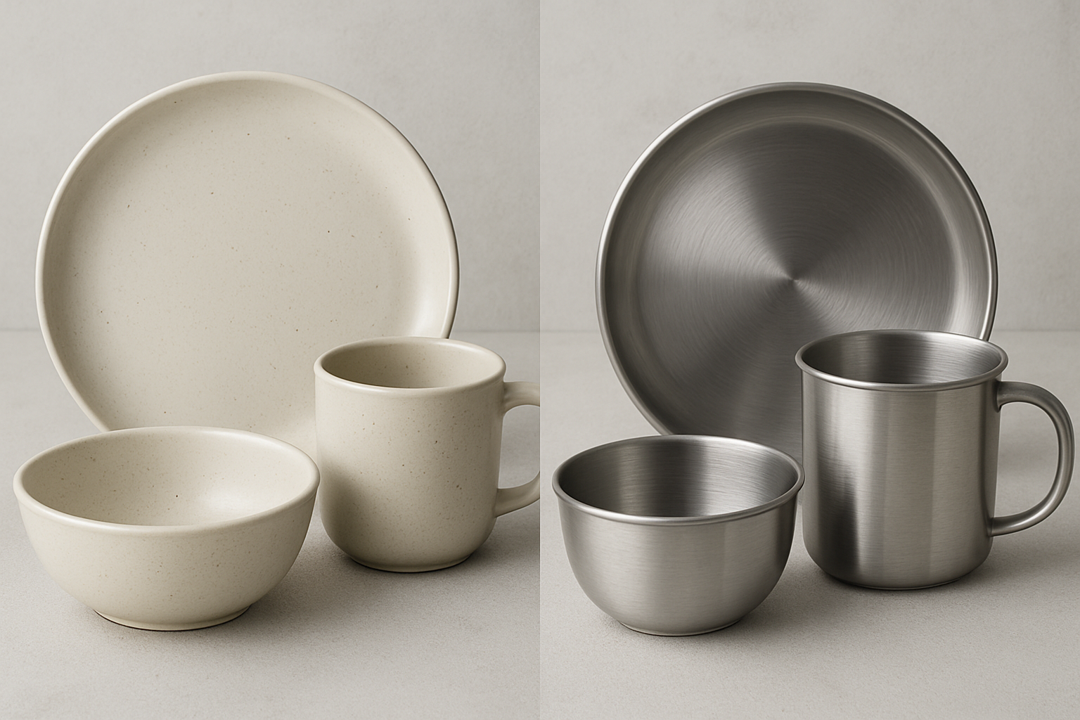 Ceramic VS stainless steel