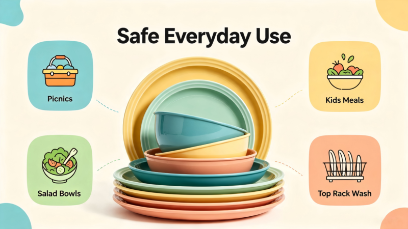 How To Use Melamine Tableware Safely A Simple Beginner's Guide 2
